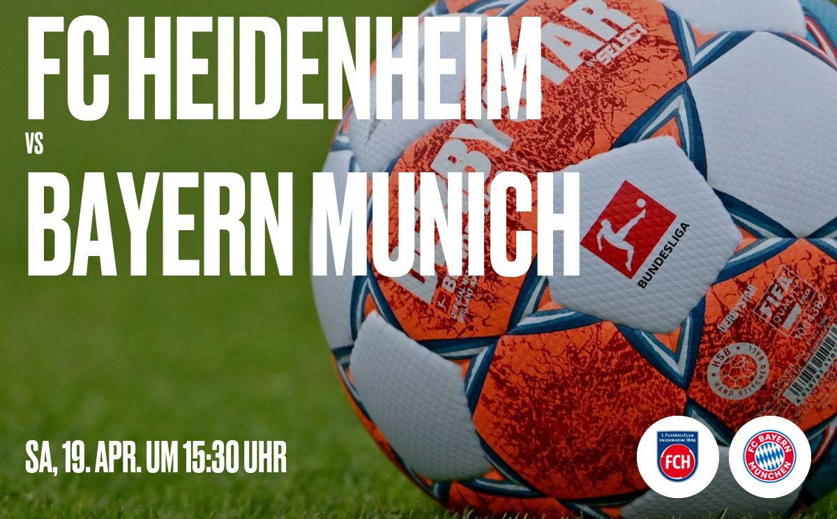Bundesliga: FC Heidenheim - FC Bayern München